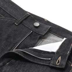 Lemaire Straight-Fit Jeans aus Baumwolle grau Stoffhose