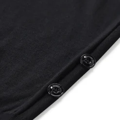 Lemaire Strickjacke aus Woll-Mix schwarz Strickjacke