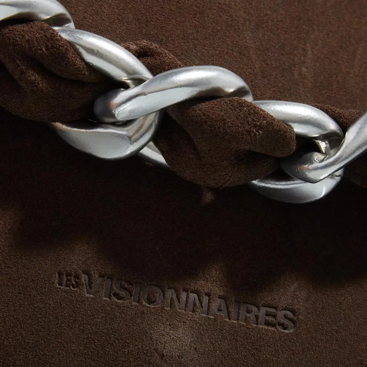 LES VISIONNAIRES Emily Chain Pecan Camera Bag