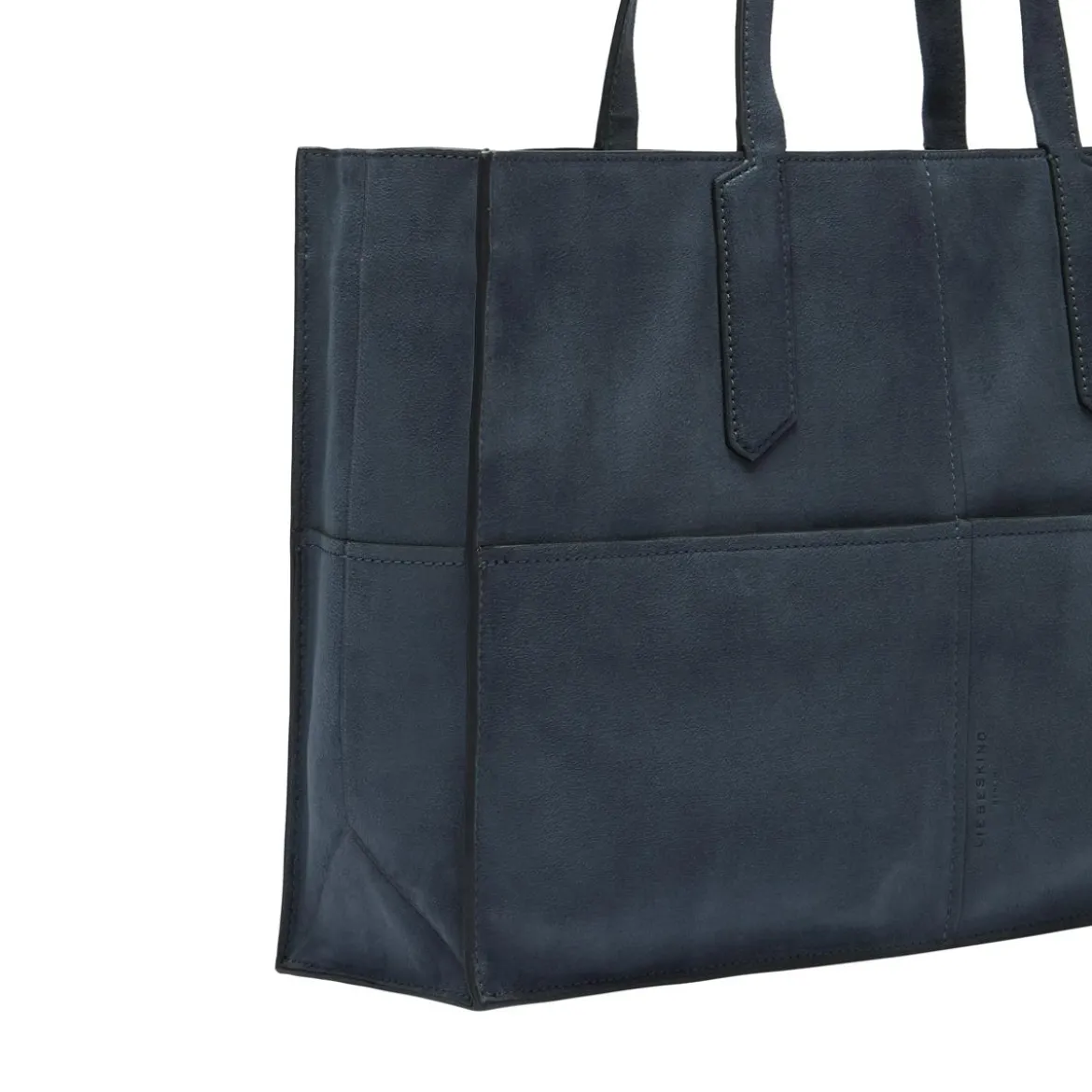 Liebeskind Berlin Amy Suede Vegan Peacoat Tote