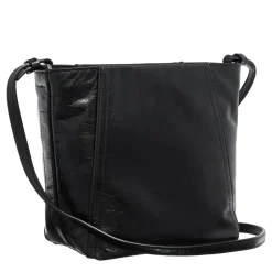 Liebeskind Berlin Chudy Paper Touch Crinkle Black Tote