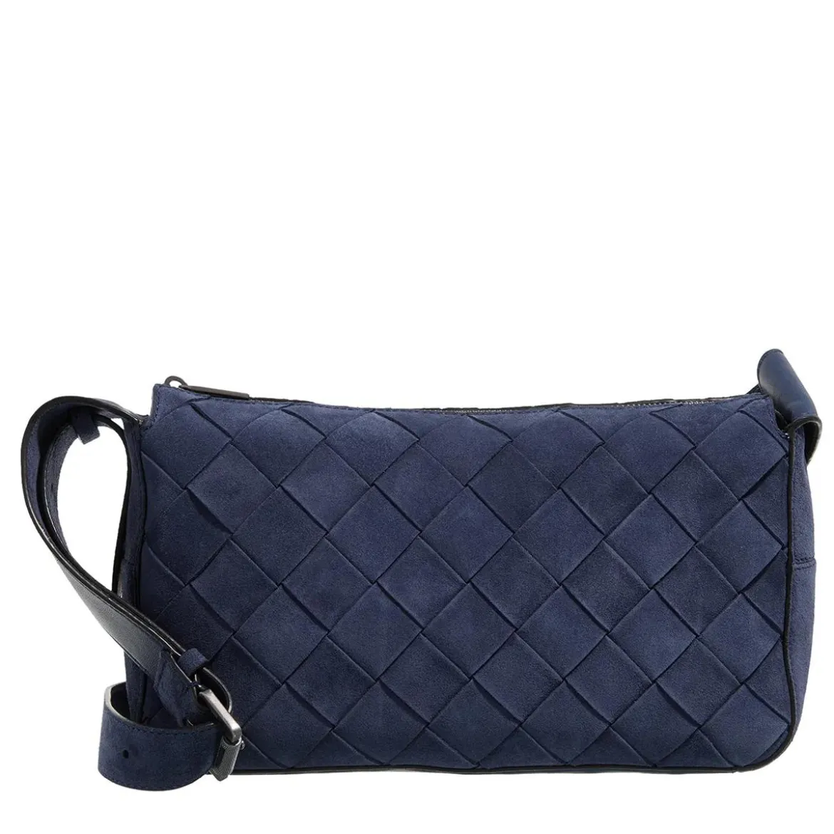 Liebeskind Berlin Sky Ii Woven Promo Suede + Tokyo Sheep Peacoat Crossbody Bag