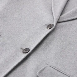 Lis Lareida Blazer aus Woll-Mix grau Blazer