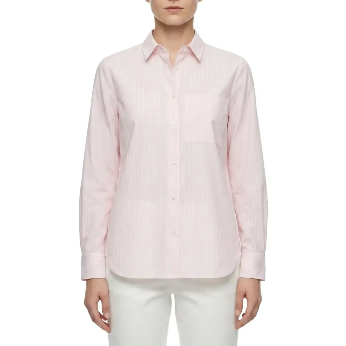 Lis Lareida Hemdbluse Lenon pink Bluse