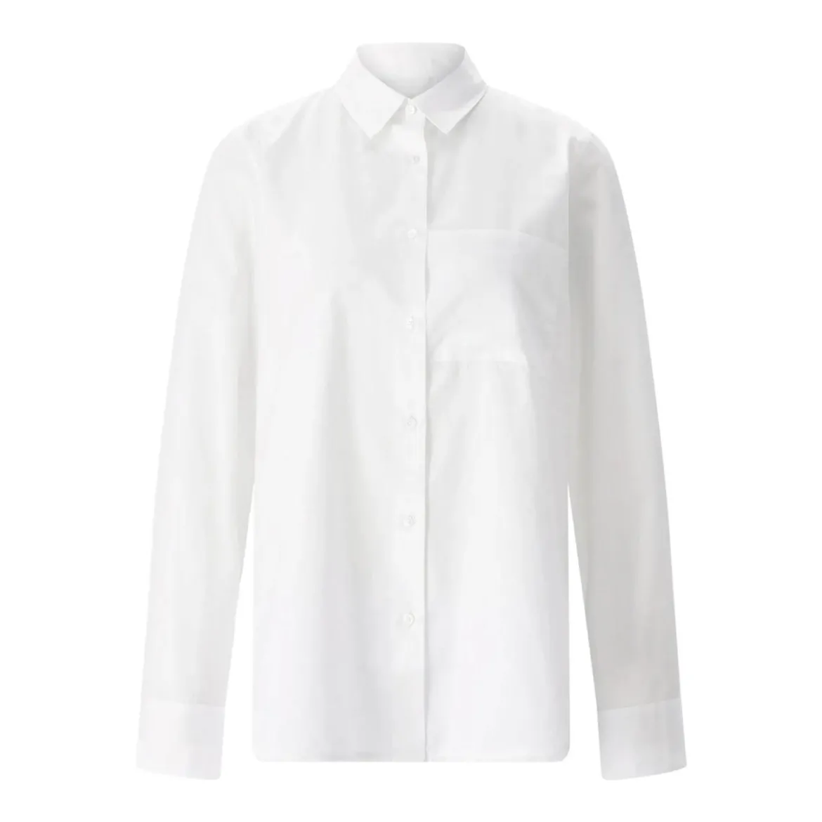 Lis Lareida Hemdbluse Lenon weiß Bluse