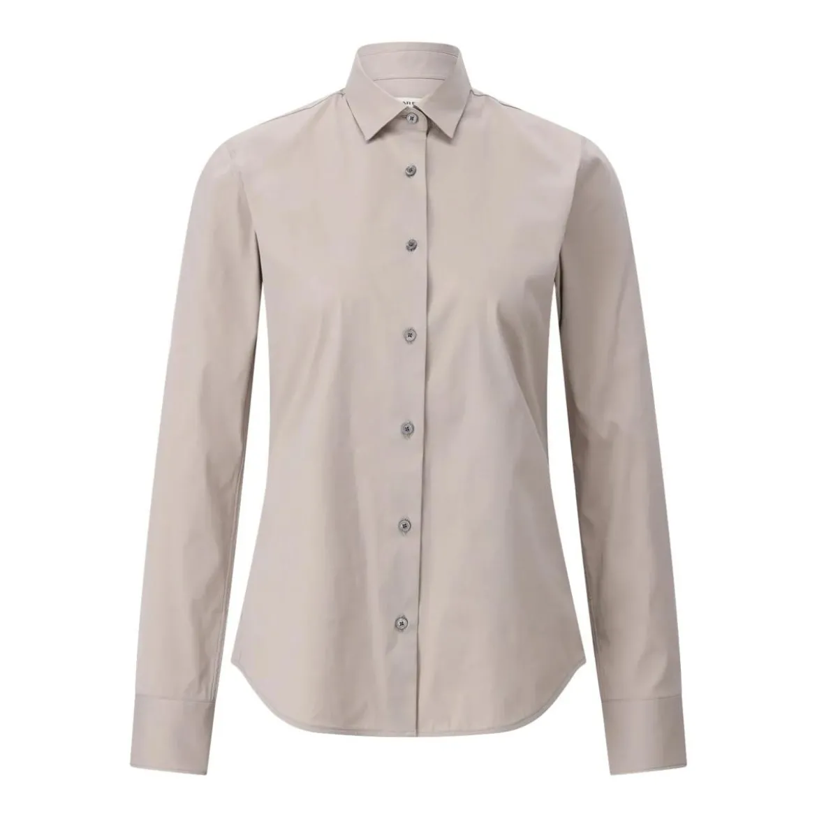Lis Lareida Hemdbluse Pauline Braun Bluse