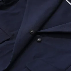 Lis Lareida Jacke aus Baumwollmix blau Strickjacke