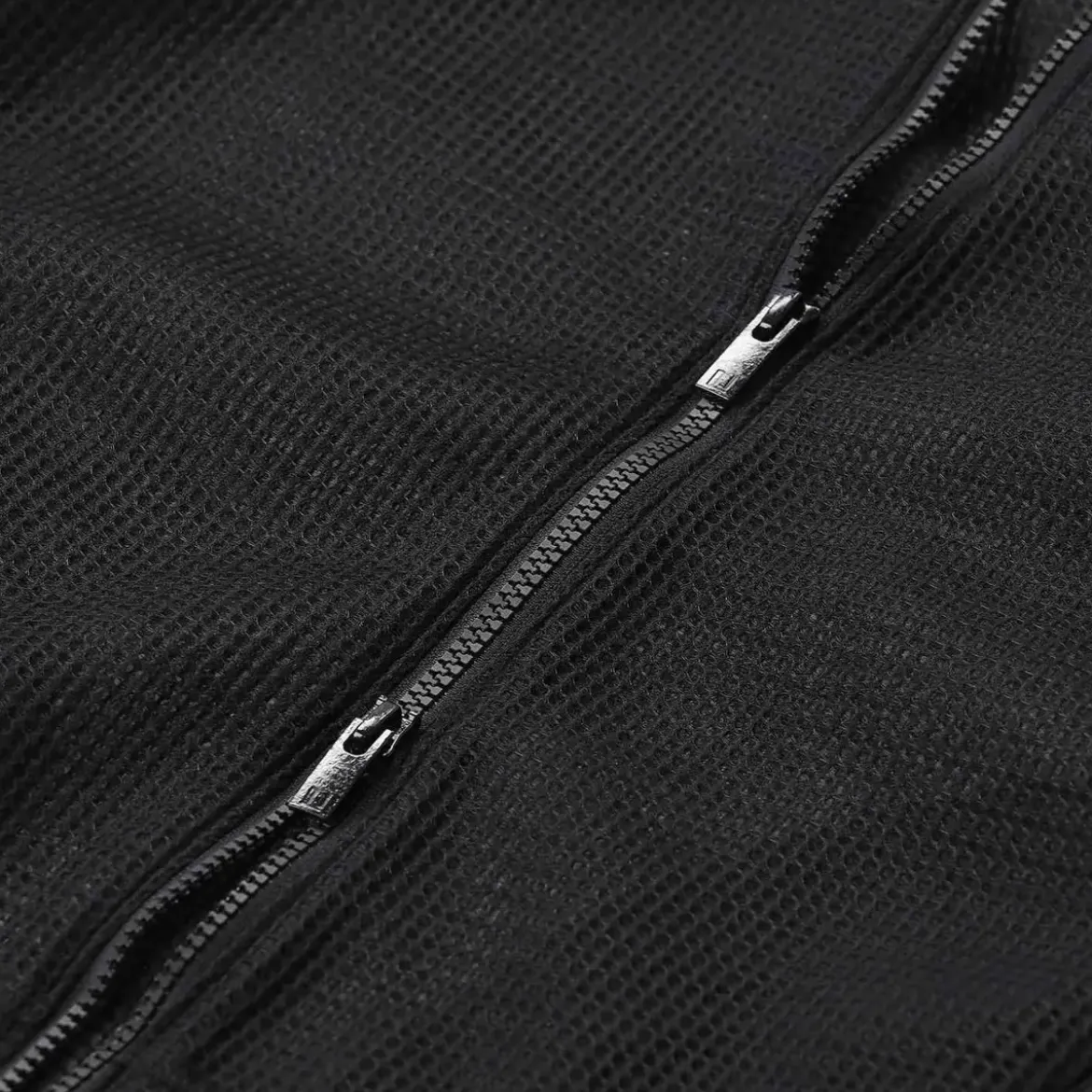 Lis Lareida Jacke aus Mesh schwarz Übergangsjacke