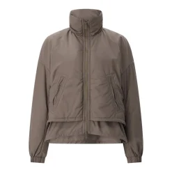 Lis Lareida Jacke mit Stehkragen braun Übergangsjacke