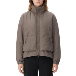 Lis Lareida Jacke mit Stehkragen braun Übergangsjacke