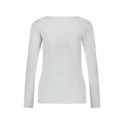 Lis Lareida Langarmshirt Wendy aus Baumwolle weiß Longsleeve