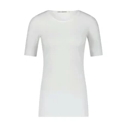 Lis Lareida T-Shirt Mara aus Baumwolle weiß T-Shirt
