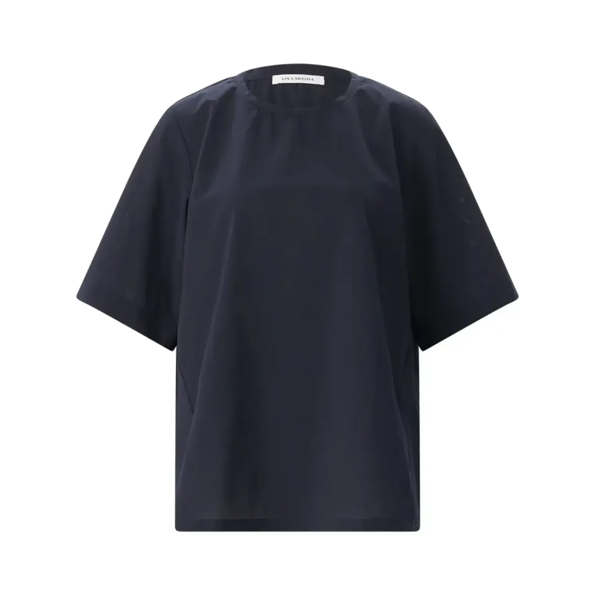 Lis Lareida T-Shirt mit Rundhalsausschnitt dunkelblau T-Shirt