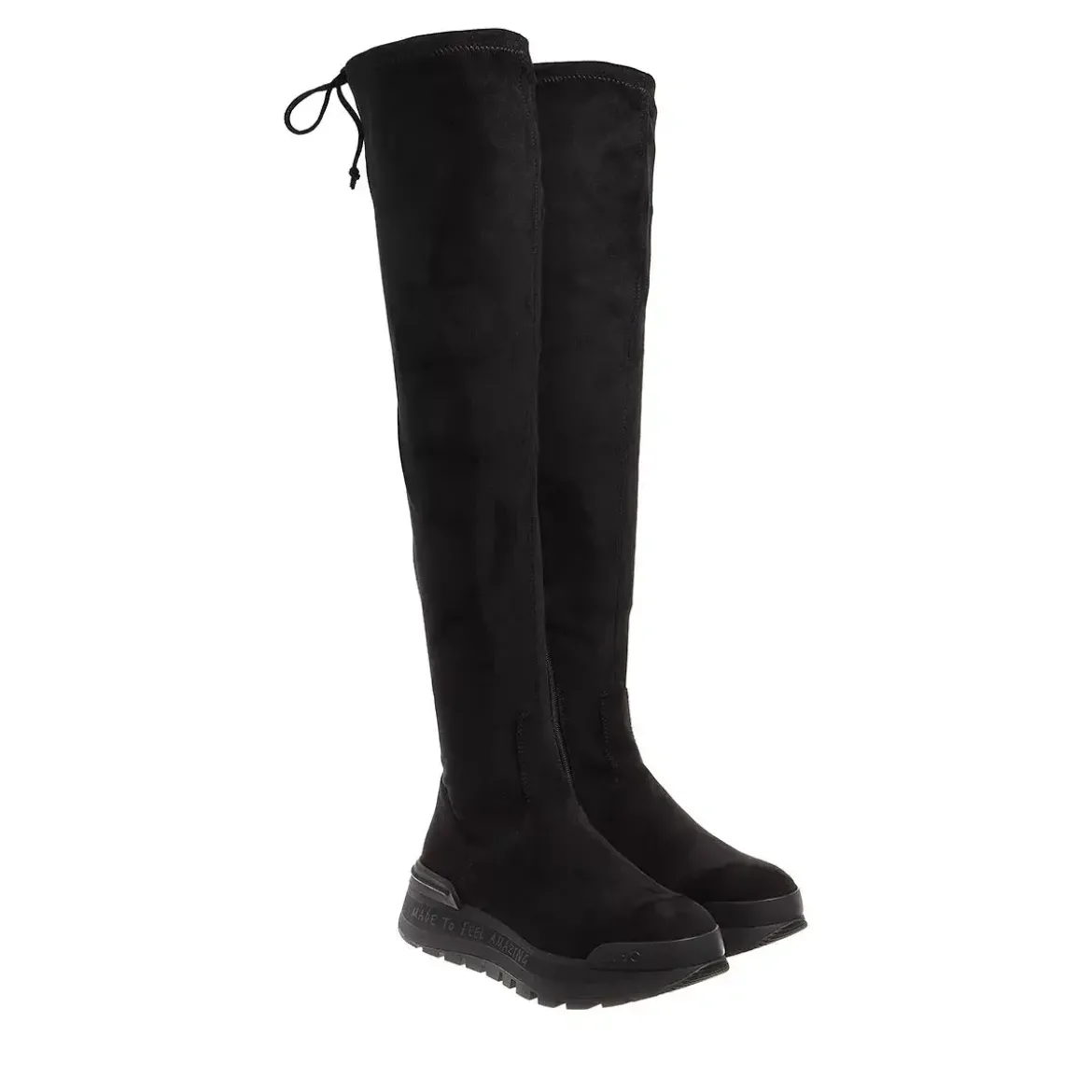 LIU JO Amazing 06 Boot Microfiber StretchBlack Overknee-Boots