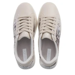 LIU JO Pretty 06 Laminated Printed Py Savana/Silver Low-Top-Sneaker