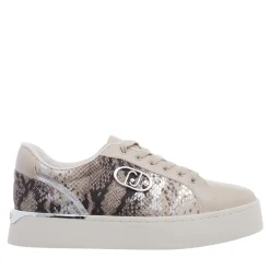 LIU JO Pretty 06 Laminated Printed Py Savana/Silver Low-Top-Sneaker