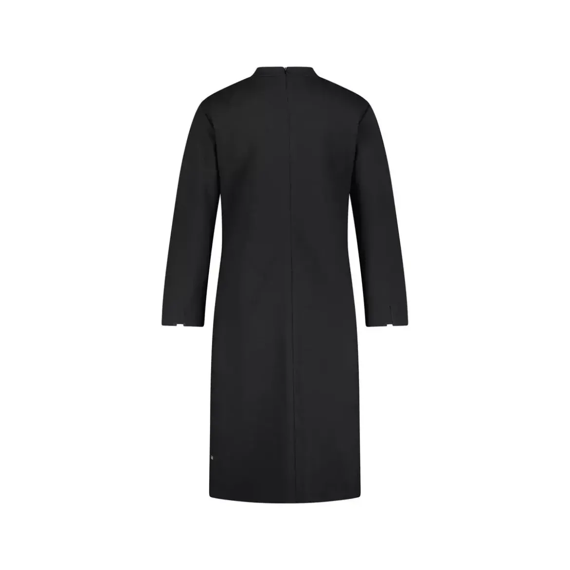 Louis and Mia Midikleid aus Viskose-Jersey Schwarz Midikleid