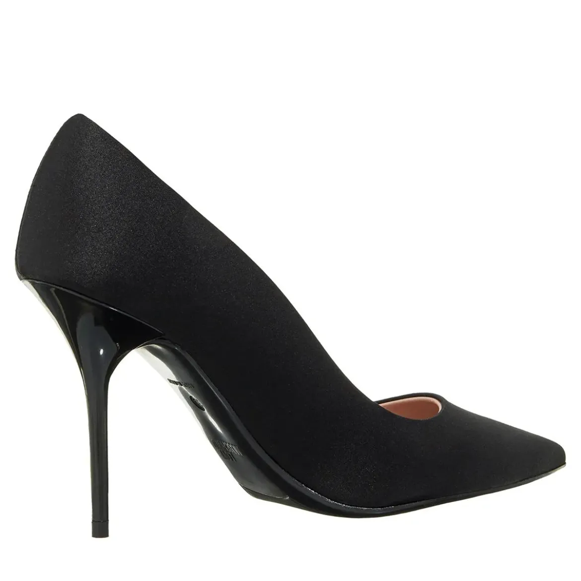 Love Moschino Shiny Flat Bow Scarpa Donna Nero Pumps