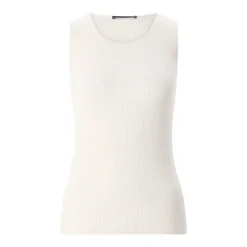 Luisa Cerano Geripptes Top weiß Top