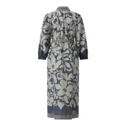 Luisa Cerano Kleid the ethnic flower navy Maxikleid