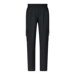 Luisa Cerano Softshell Hose in Tapered-Fit Schwarz Hose