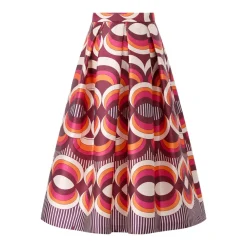 Lunatica Milano Midirock Luna K Flare lila Minirock