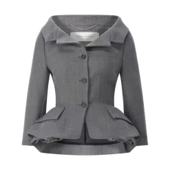 Magda Butrym Blazer aus Schurwolle grau Blazer