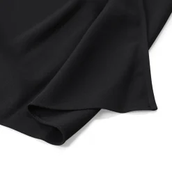 Magda Butrym Maxikleid aus Wolle schwarz Maxikleid