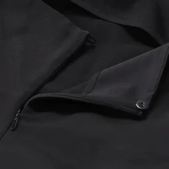 Magda Butrym Midikleid aus Baumwoll-Seiden-Mix schwarz Minikleid
