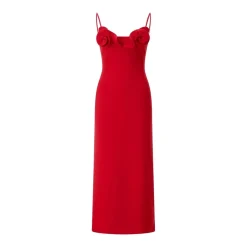 Magda Butrym Midikleid aus Woll-Mix rot Minikleid