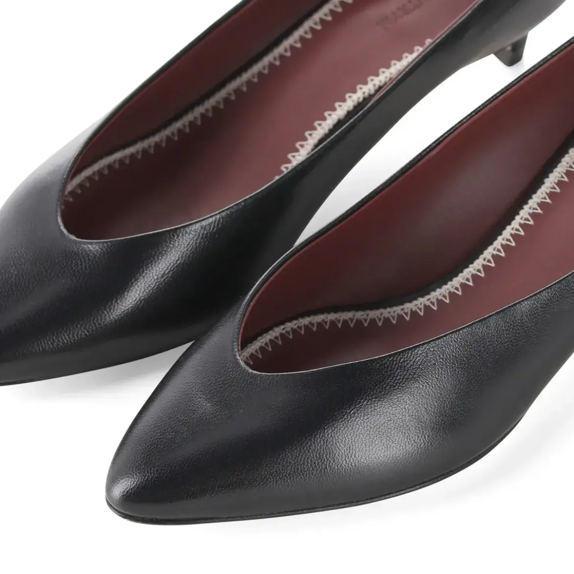 Magda Butrym Pumps aus Leder schwarz Pumps