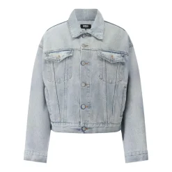 Maison Margiela Oversized Jeansjacke Hellblau Jeansjacke