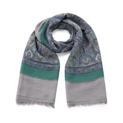 Mala Alisha Tuch Heritage Flow grau Leichter Schal
