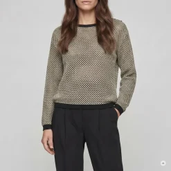 Marc Aurel Der besondere Charakter dieses Pullovers entstehtbeige Pullover