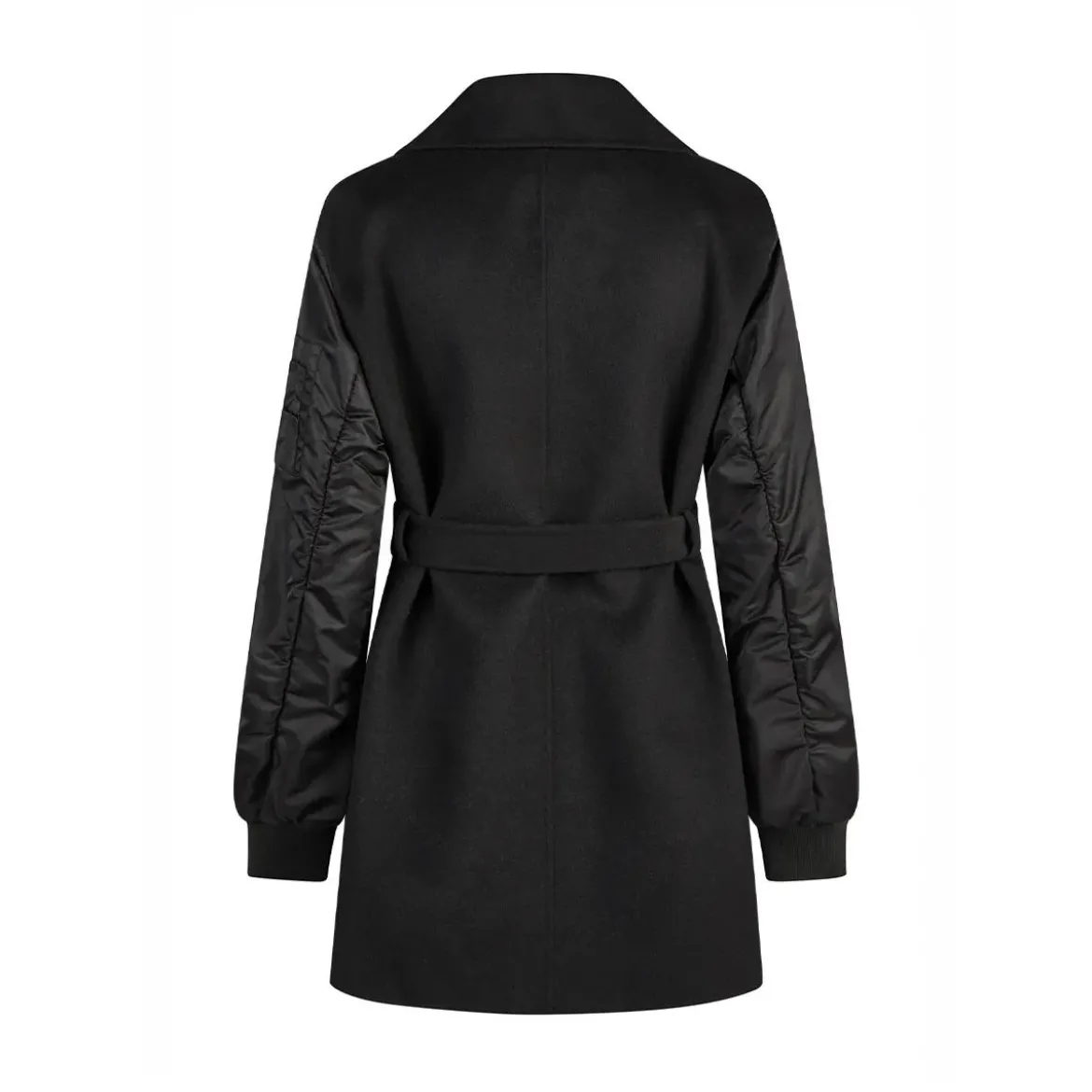 Marc Aurel Diese Doppelreiher Caban Outdoorjacke aus einem Ma schwarz Übergangsjacke