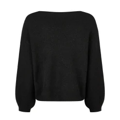 Marc Aurel Dieser Pullover aus elastischem Alpaka-Mix-Garn mi schwarz Pullover