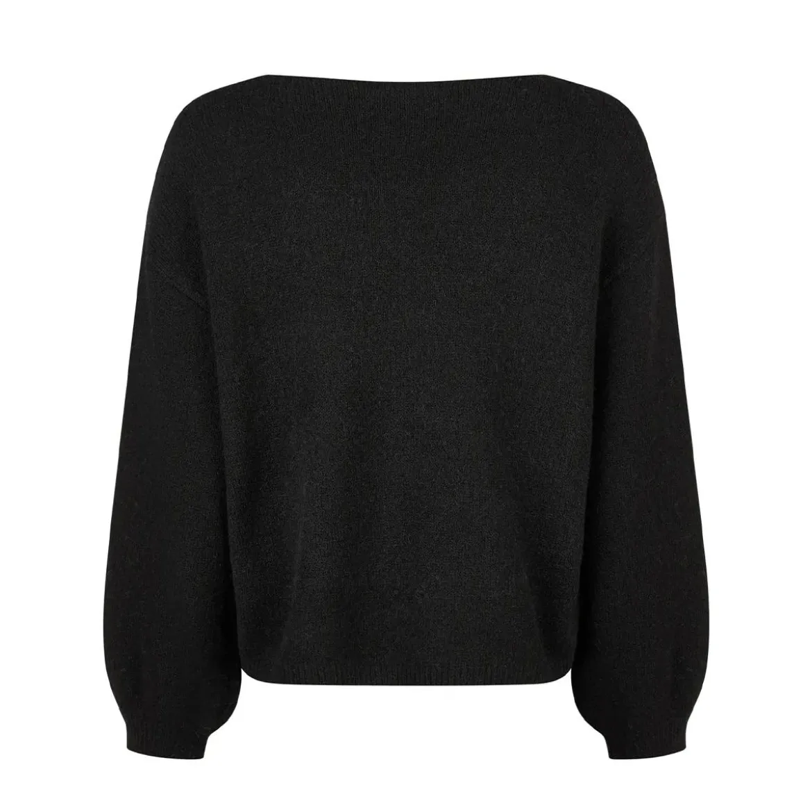 Marc Aurel Dieser Pullover aus elastischem Alpaka-Mix-Garn mi schwarz Pullover