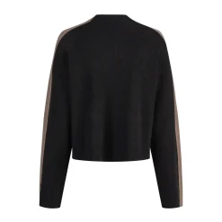 Marc Aurel Dieser Pullover setzt mit seinen Kontraststreifenschwarz Pullover