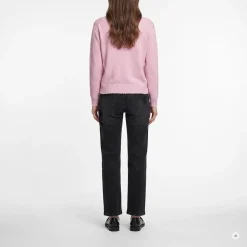 Marc Aurel Dieser V-Ausschnitt-Pullover aus Cotton/Wool-Mix m pink Pullover