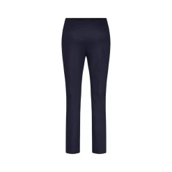 Marc Cain Stoffhose mit Ziernaht Dunkelblau Stoffhose