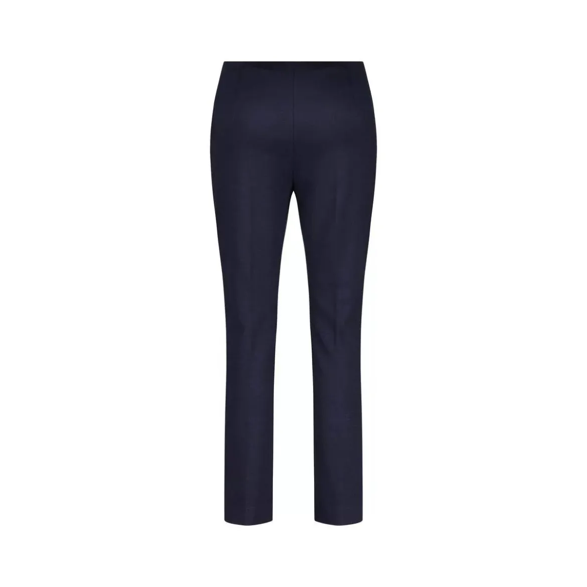 Marc Cain Stoffhose mit Ziernaht Dunkelblau Stoffhose