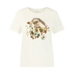 Marc Cain T-Shirt mit Print weiß T-Shirt