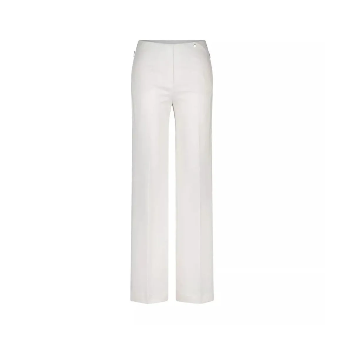 Marc Cain Weite Hose aus Jersey Weiß Hose