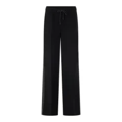 Marc Cain Weite Stoffhose Schwarz Stoffhose