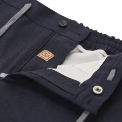 Marco Pescarolo Slim-Fit Jogpants Caracciolo blau Jogginghose