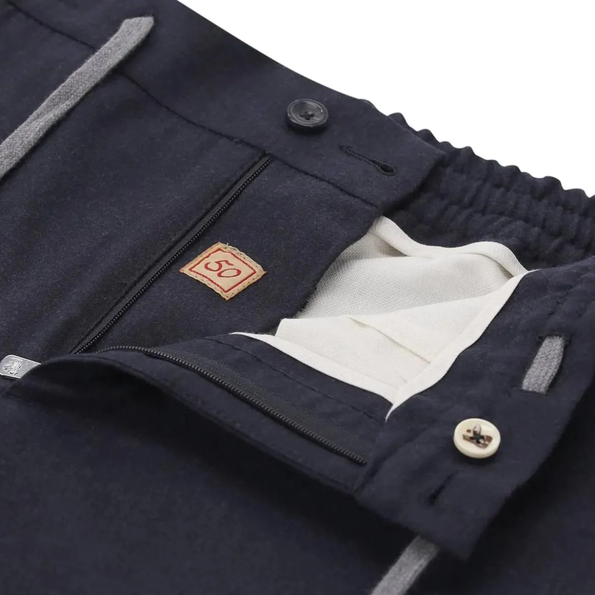 Marco Pescarolo Slim-Fit Jogpants Caracciolo blau Jogginghose