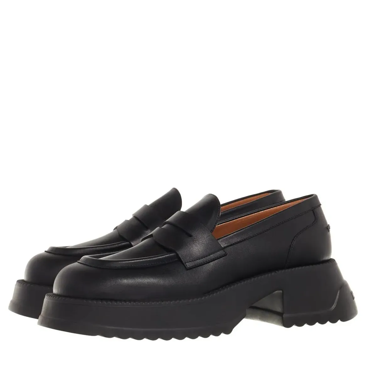 Marni Moccasin Shoe Black Loafer