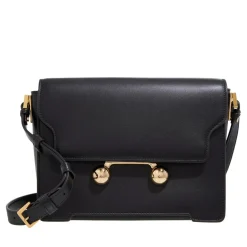 Marni Shoulder Bag Medium Black Crossbody Bag