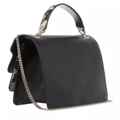 Marni Trunk Envelope Medium Black/White/Python Print Crossbody Bag