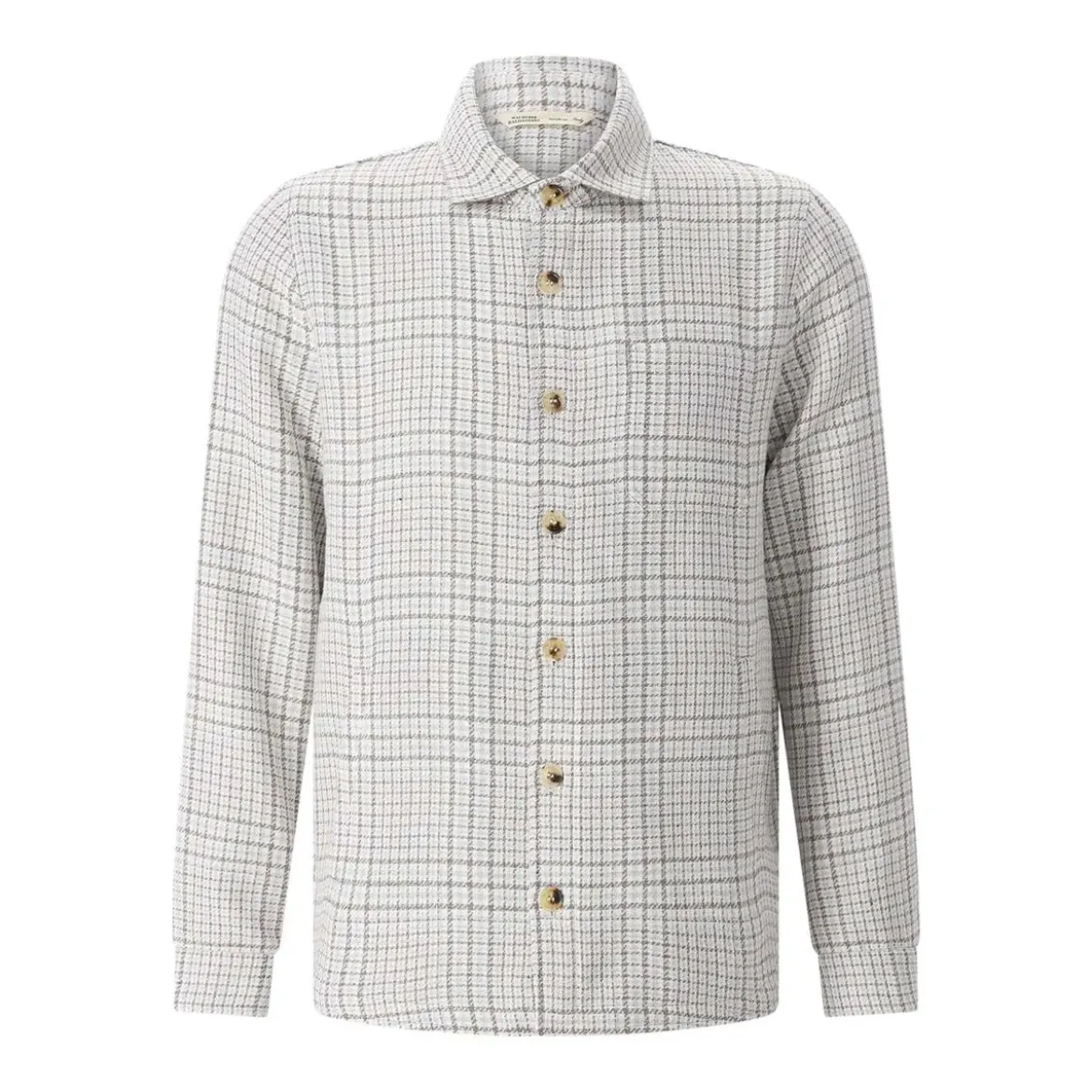 Maurizio Baldassari Kariertes Overshirt mehrfarbig Hemdjacke